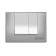 BERGES NOVUM S3 control button for hidden installation systems, gloss/chromium