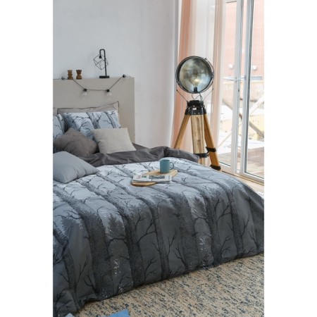 Bed linen "Ethel" Euro forest 200 x217 cm, 240*220 cm, 70x70 cm -2 pcs, calico-10