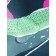 Ski costume for a girl, height 140 cm, turquoise color