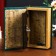 Safe Brush Tree leatherette "Atlas of the World" 21x13x5 cm