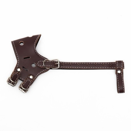 Pressed muzzle adjustable, No. 2, DN 5 cm, ohm 15-22 cm, brown-2