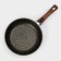 Granit Ultra Black Gold pan, 26 cm, glass cover, anti -stick coating, removable handle