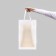 Gift package with a window, white, 50 x 30 x 25 cm