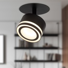 Lamp built -in era DK114, IP20, 15W, 83x50 mm, color black