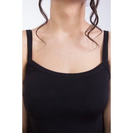Women's dress, size 42, black color-2