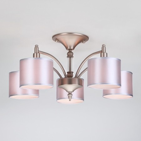 ADAGIO 5X40W E14 chandelier Nickel