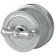 Two-clavy switch for 4 positions WL19-01-05, retro, matte chromium