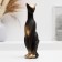 The figure "cat stands" black, 21cm