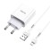Network charger Hoco C81a, USB, 2.1 A, MicroUSB 1 m cable, white