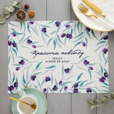 Napkin on the table 