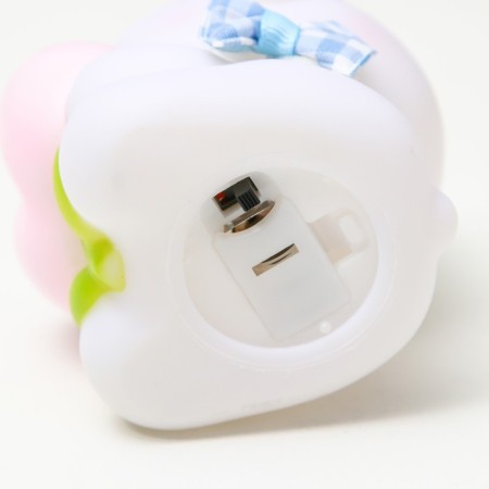 Nightmare "Bear" LED from batteries white-pink 8.3x9 cm Risalux-6