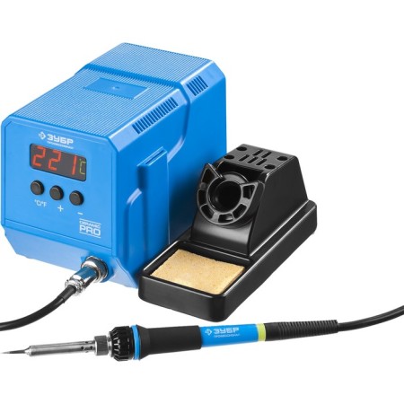 Solder station bison 55336, digital, ceramic heater, range 50-480 ° C, 60 W
