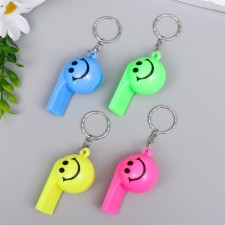 Whistle plastic on the ring 