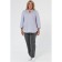 Female blouse, size 54, gray color