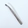 Pinzet is bent, wide, 8.5 cm, on the blist, the color is silver, B-5561-S