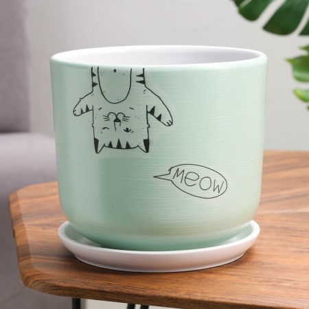 Flower pot "Myun", 5.4 l, mix