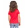 T -shirt for girls, height 86 cm, red color