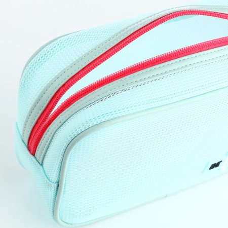 Cosmetic bag Dor mesh, 22*6.5*14, lightning departure, mint-2