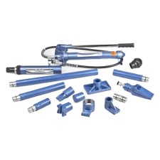 Stels stretching, hydraulic, 4 tons, 16 items, 7 interchangeable nozzles, in a metal case