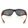 Shield II glasses red with smoky lenses