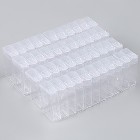 Organizer for storing rhinestones, 44 sections-7