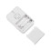 Wireless doorbell with digital coding overflowing 38 melodies 150m IP44 (white/red