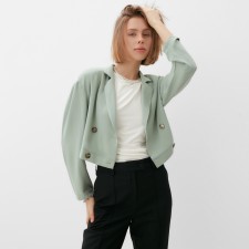 Жакет женский MINAKU: Green trend цвет зелёный, р-р 42