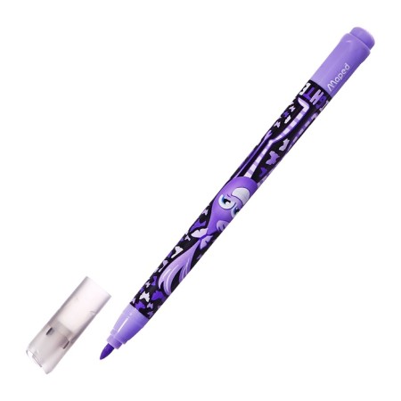 COLOR’PPS MONSTER drawing set: 12 felt -tip pens, 15 plastic colored pencils, decorated-6
