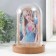 Photo frame 7x12 cm Light "Ark in the flask" from batteries 3xlr1130 11x11x18 cm