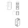 Brus support, galvanized, 140x76x50x2 mm, closed, zinc 24 pcs.