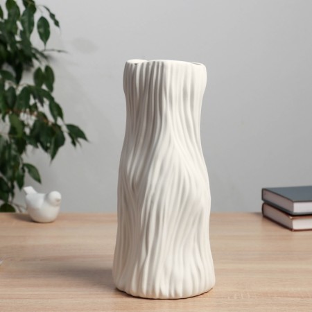 VAZ Coramics Table "Vincent" D-8 cm, 29x12.5 cm, white