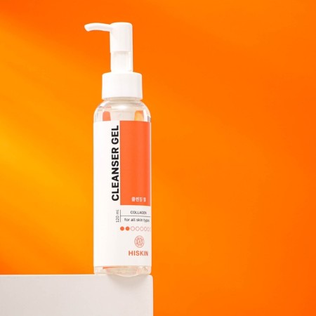 Washing gel, with collagen, Hiskin "Cleanser Gel", 120 ml-1