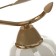 Luer "Lessons" 2x40W E27 Gold 44x33x28 cm