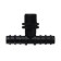T-shaped tee, external thread 1/2 ", for hoses 1/2" (12 mm), plastic