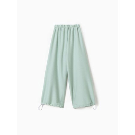 Children's pants Minaku, olive color, height 164 cm-4