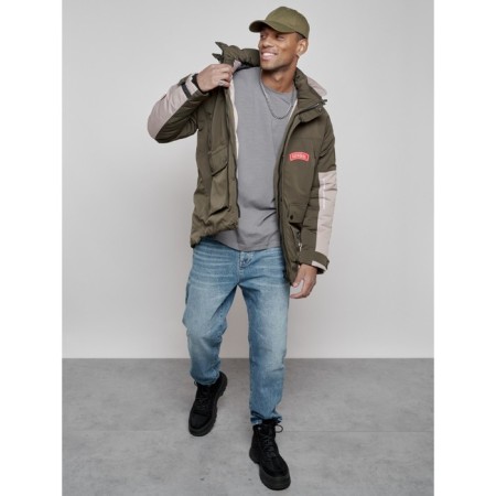 Winter jacket, size 48, khaki color-11
