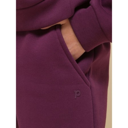 Baby trousers, height 134 cm, burgundy color-9