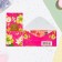 The "Gift for the Soul" envelope, embossing, pink background