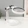 Lupa-lupa x4 x8 for LEDX24 creativity from 3AAA USB lenses d = 2.95 and 12 cm 5.5x19.7x40.5 cm
