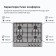 Hon surface Delvento V60V41M001, gas, 4 burners, silver