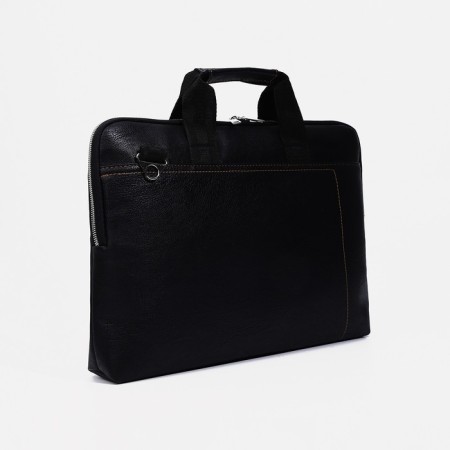 Male bag, "Alex", black color-1