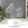 Light "Dog with Bantik" Led RGB from the RISALUX network