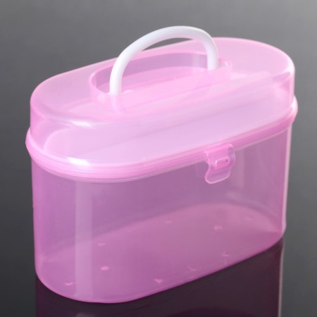 Organizer for storage with an insert, 15 × 7.5 × 10 cm, color mix-12