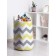 Basket for toys "Colorful zigzags, size 35x50 cm