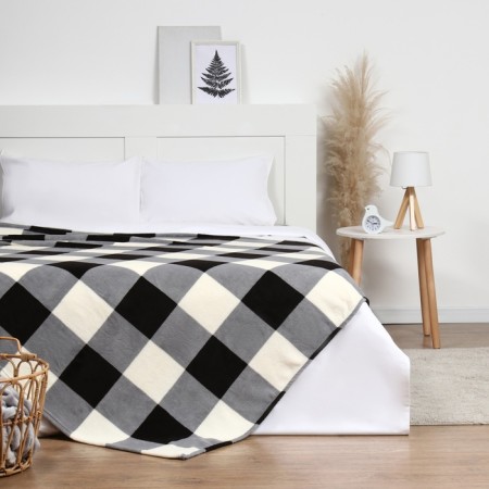 Black-Bel Cage Ethel Black-Bel 150*200 cm, 100% p/e, coral-flis 220 g/m2
