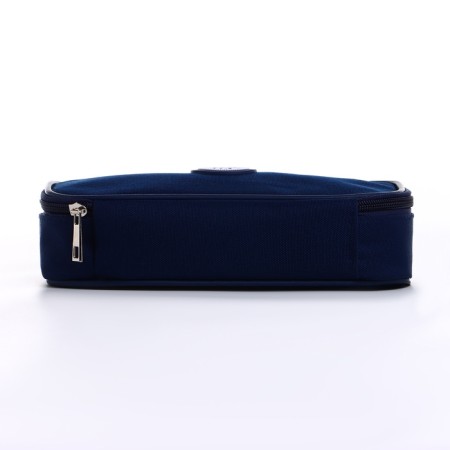 Style cosmetic bag, 21.8*12.5*6, lightning department, blue-1