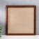 Photo frame wood 30x30 cm walnut (plastic screen)