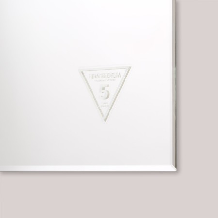 Mirror with fedet 5 mm, 60 x 90 cm, EvoForm-1
