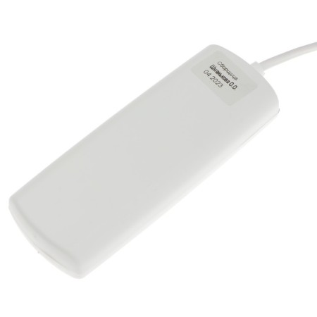 Extension cord Luazon Lighting Eco, 3 sockets, 1.5 m, 6 A, 1300 W, SHVVP 2x0.5 mm2, without salary, white-3