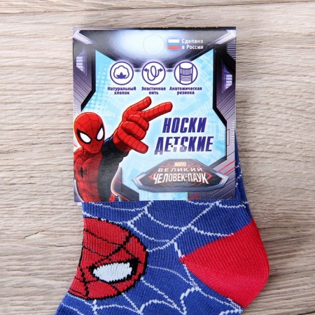 Children's socks "Spider-Man: the most daring", 16-18 cm-5